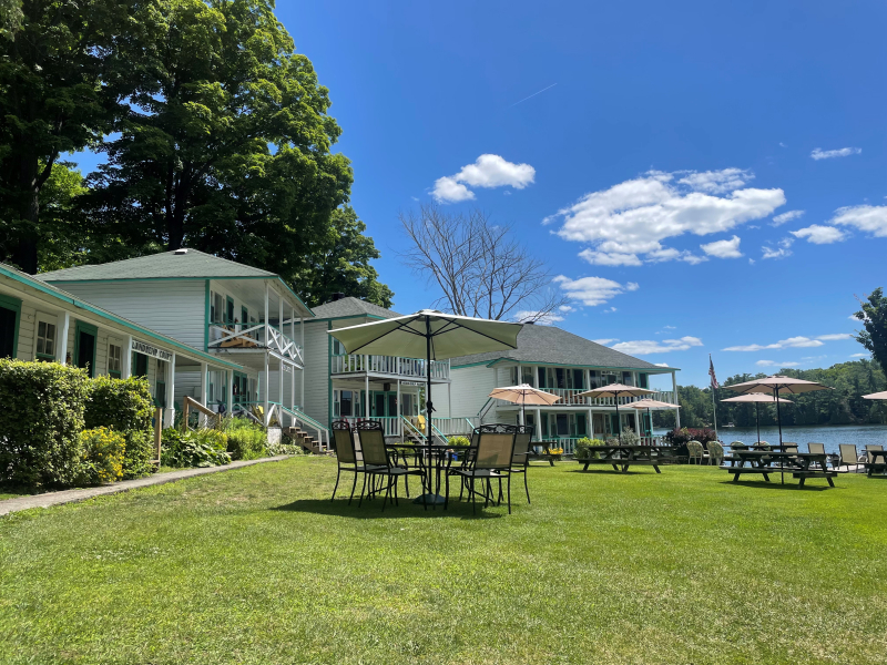 Photo: The Poplar's Resort in Newboro by Marie White