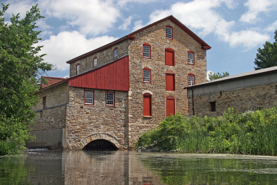 Old Stone Mill photo by Ken Watson
