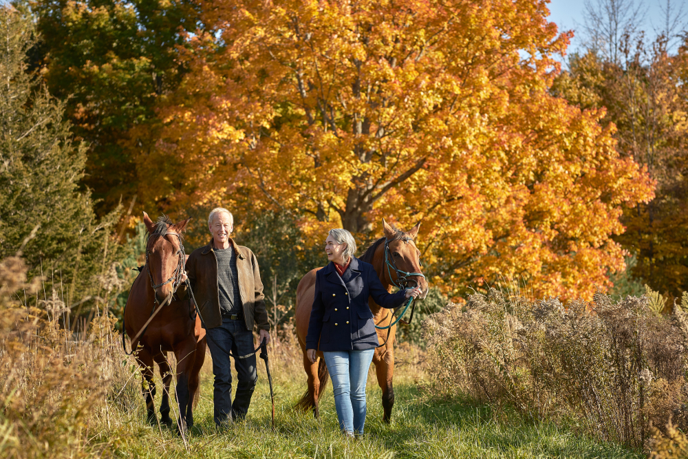 Trail Riding at Deltawood Farm