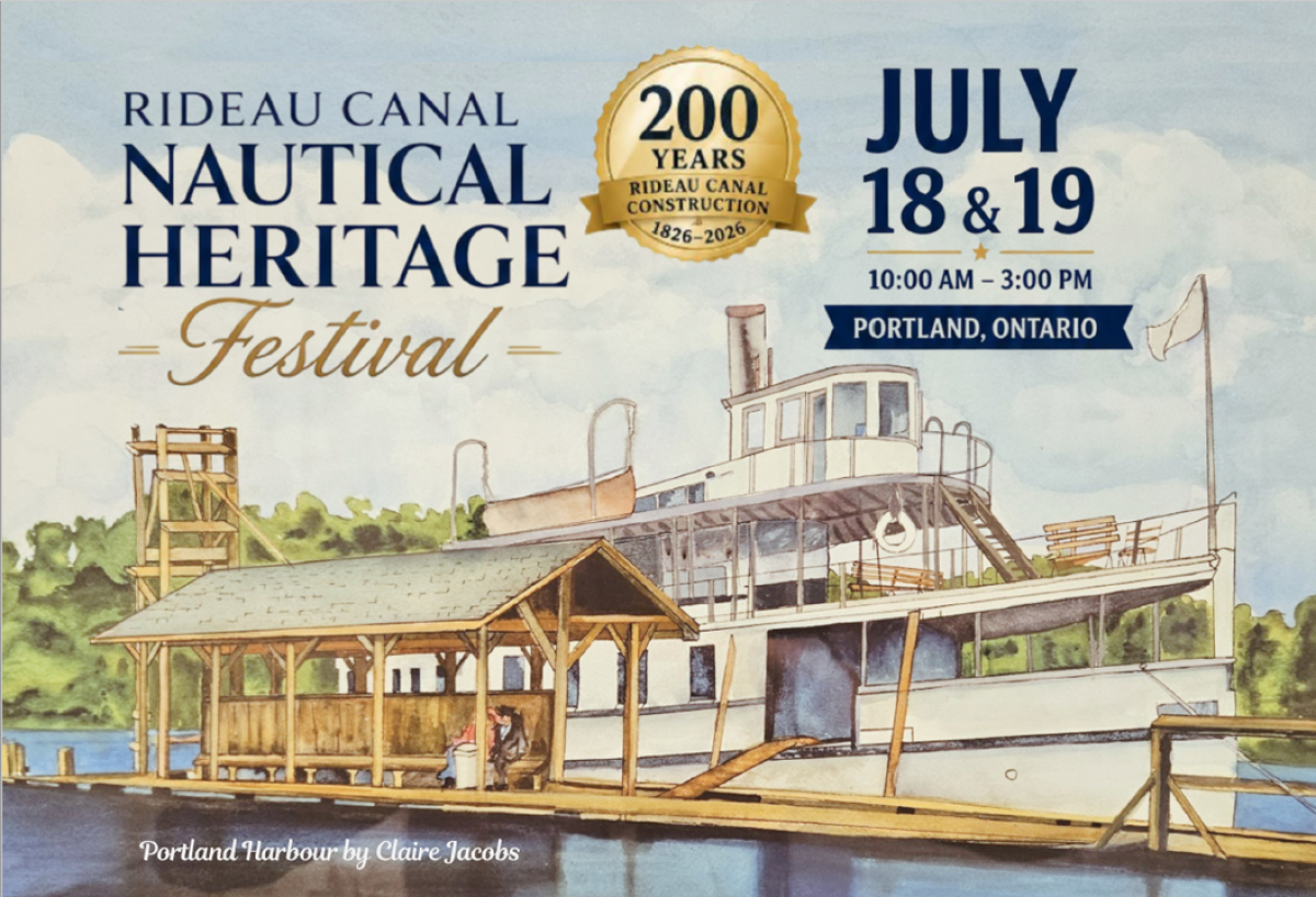 A Rideau Canal Nautical Heritage Festival 1826 to 2026